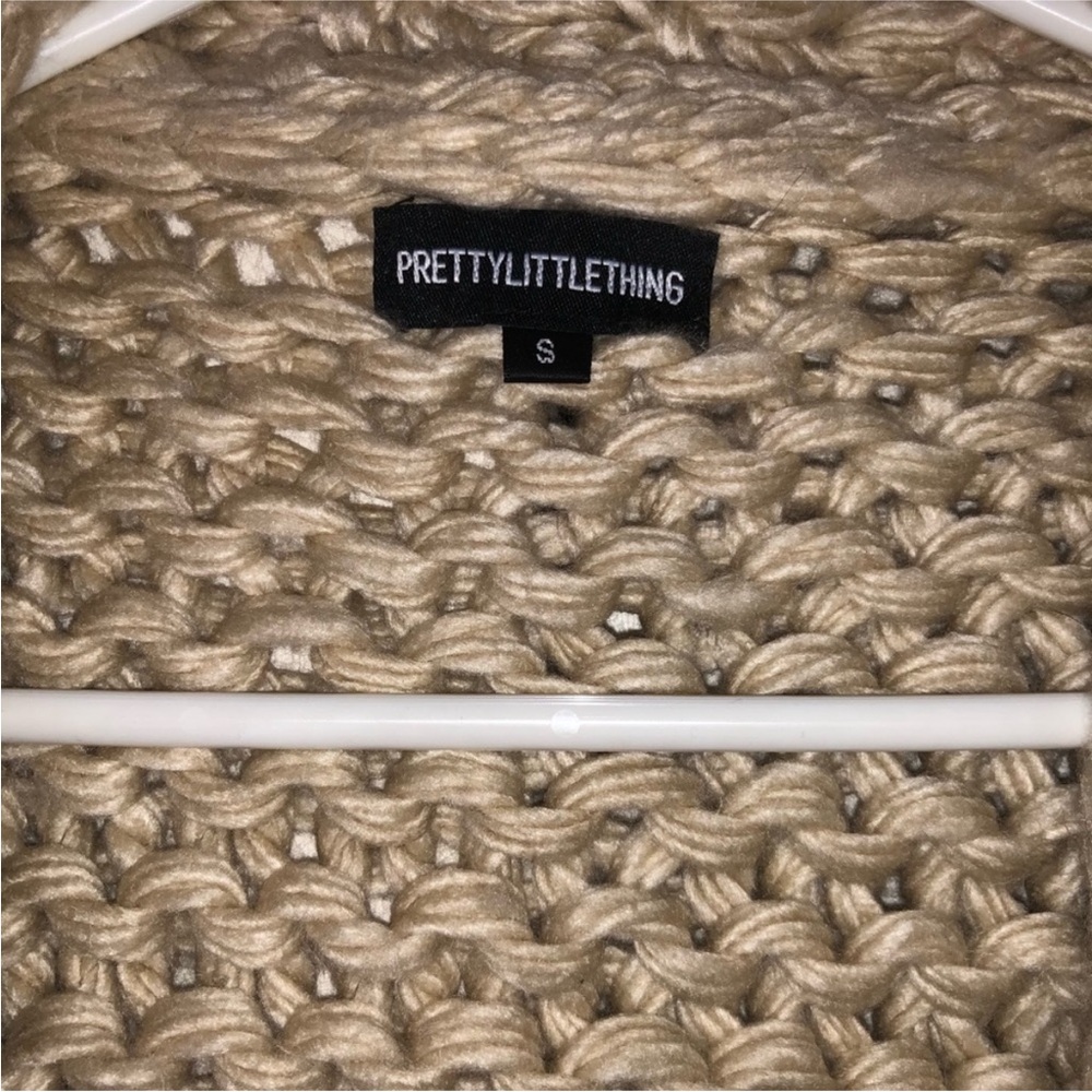 Chunky Knit Beige Sweater - Picture 5 of 5